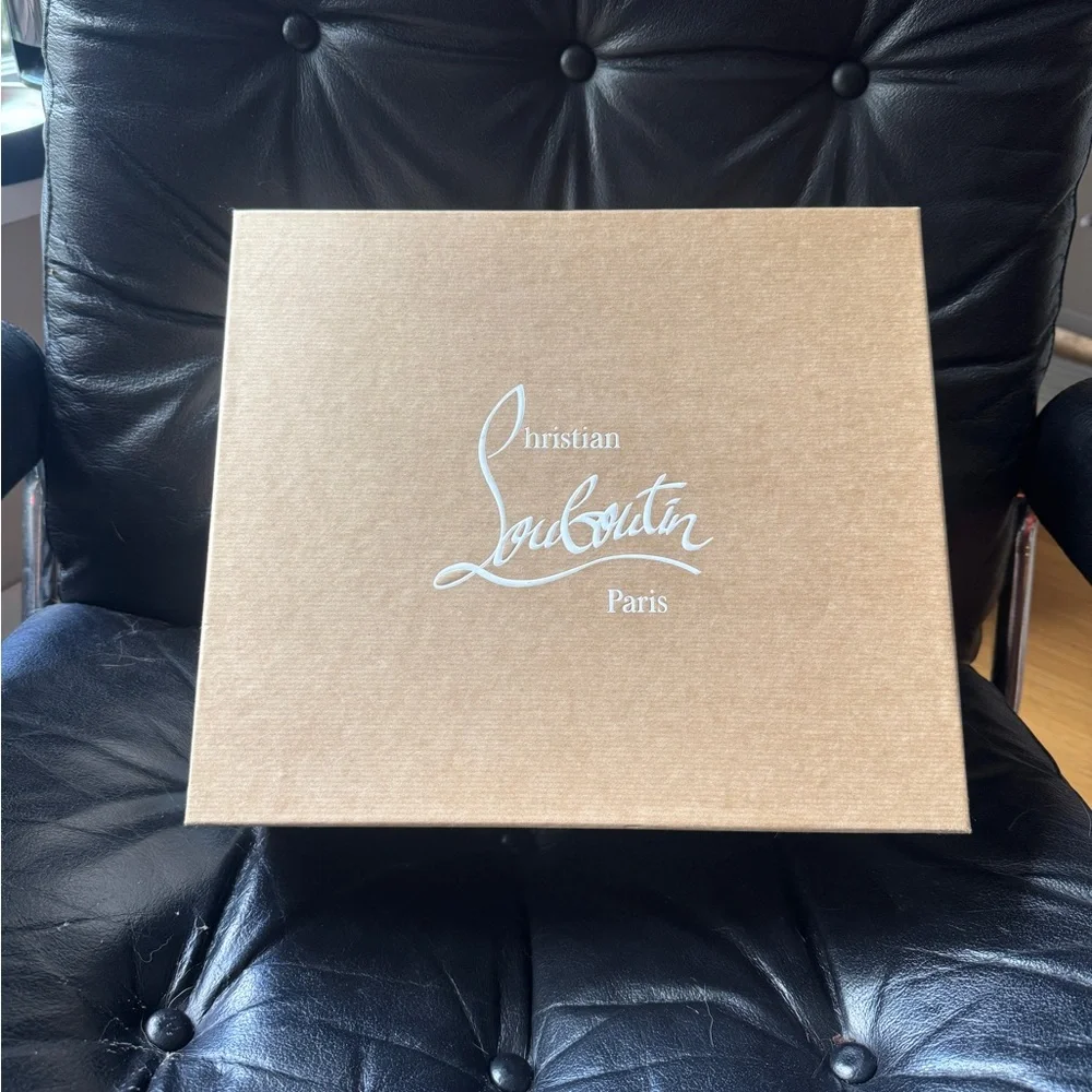 Christian Louboutin Black Ankle Boots with Red Sole - Picture 6 of 9